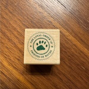 Boyd’s Bears Wooden Stamp